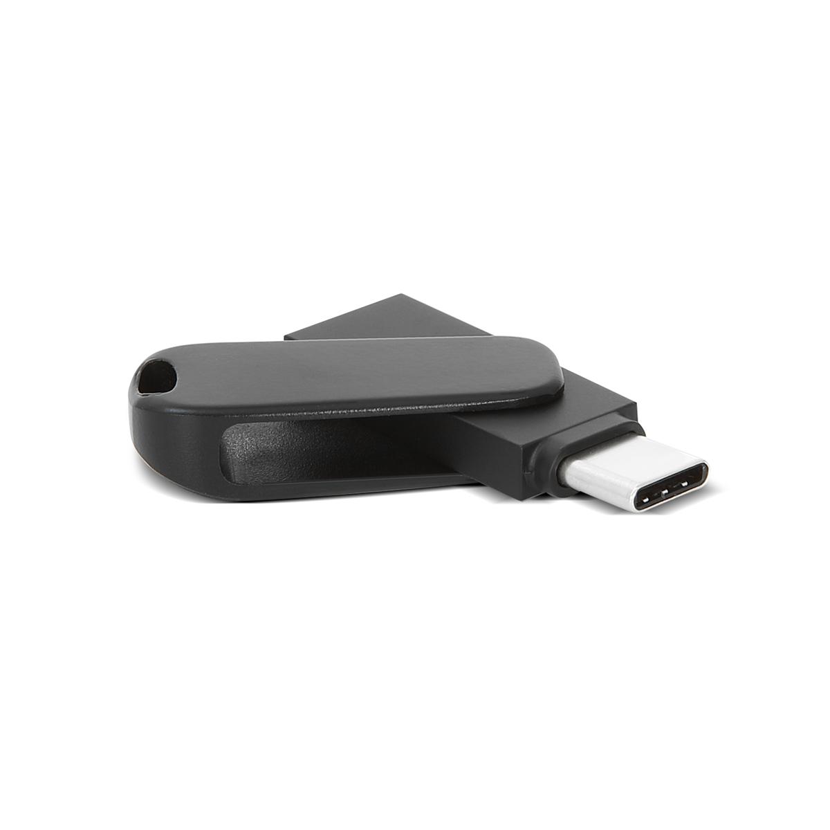 1 Metal OTG USB Flaş Bellek 64 GB - Görsel 1