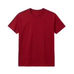 150 Gsm Eko Tişört Kırmızı Renk Unisex %80 Pamuk %20 Polyester - Tüp Dikiş