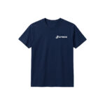 150 Gsm Eko Tişört Lacivert Renk Unisex %80 Pamuk %20 Polyester - Tüp Dikiş