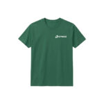 150 Gsm Eko Tişört Yeşil Renk Unisex %80 Pamuk %20 Polyester - Tüp Dikiş